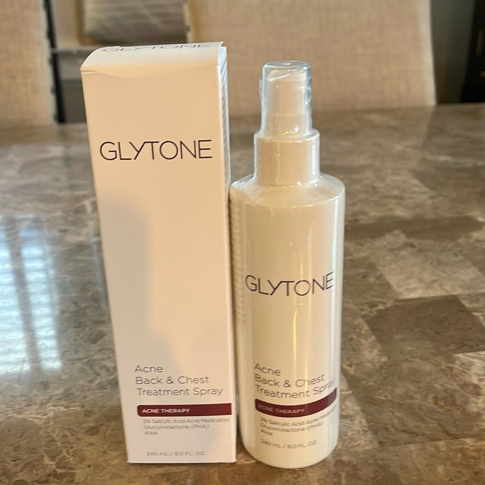 Glytone Acne Back & Chest Treatment Spray 2% Salicylic Acid